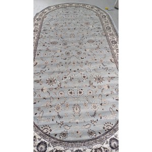 Овалный Серый Ковер Для Гостиной Дизайн 23864